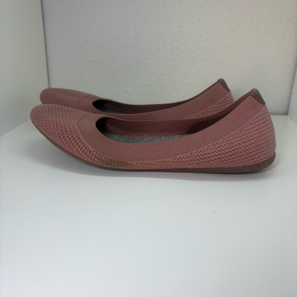 Allbirds Tree Breezers Knit Ballet Flats Women's Size 9 Harvest Rose Mauve Pink - Picture 5 of 8